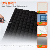 Audio Accessories: VEVOR Acoustic Foam Panels 4 Pack 48 x 24 x 2 in for Studio Wall and Ceiling