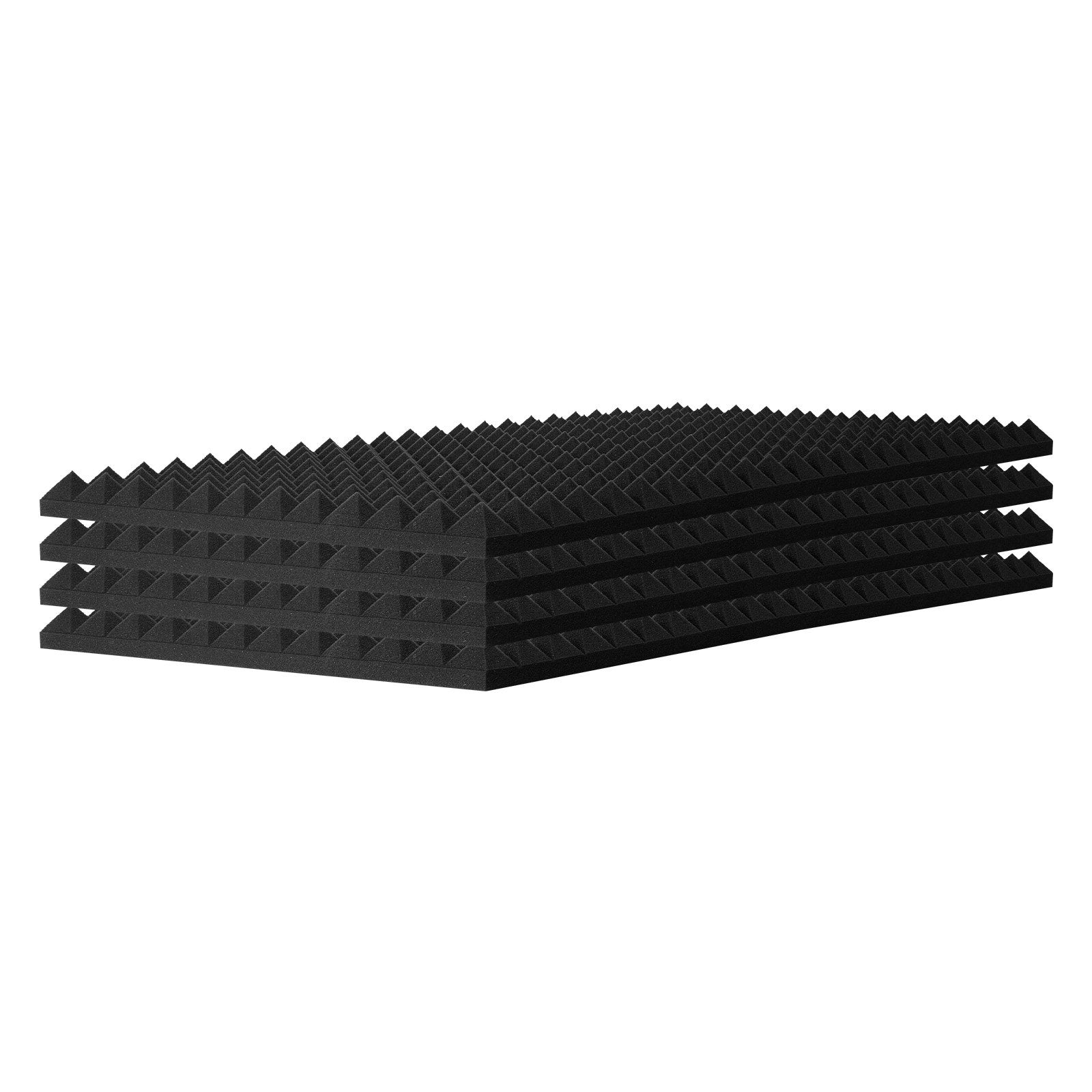 Audio Accessories: VEVOR Acoustic Foam Panels 4 Pack 48 x 24 x 2 in for Studio Wall and Ceiling