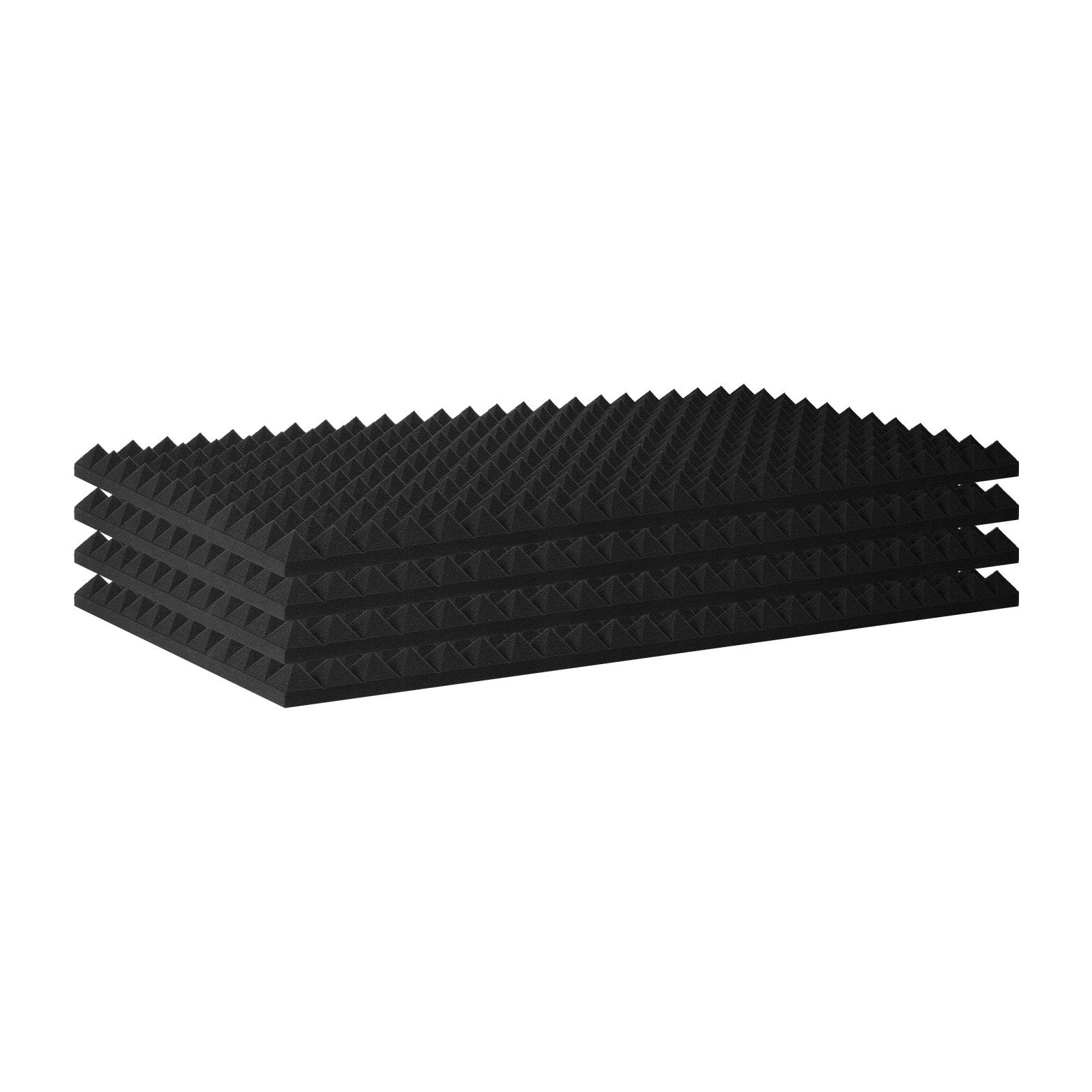 Audio Accessories: VEVOR Acoustic Foam Panels 4 Pack 48 x 24 x 2 in for Studio Wall and Ceiling