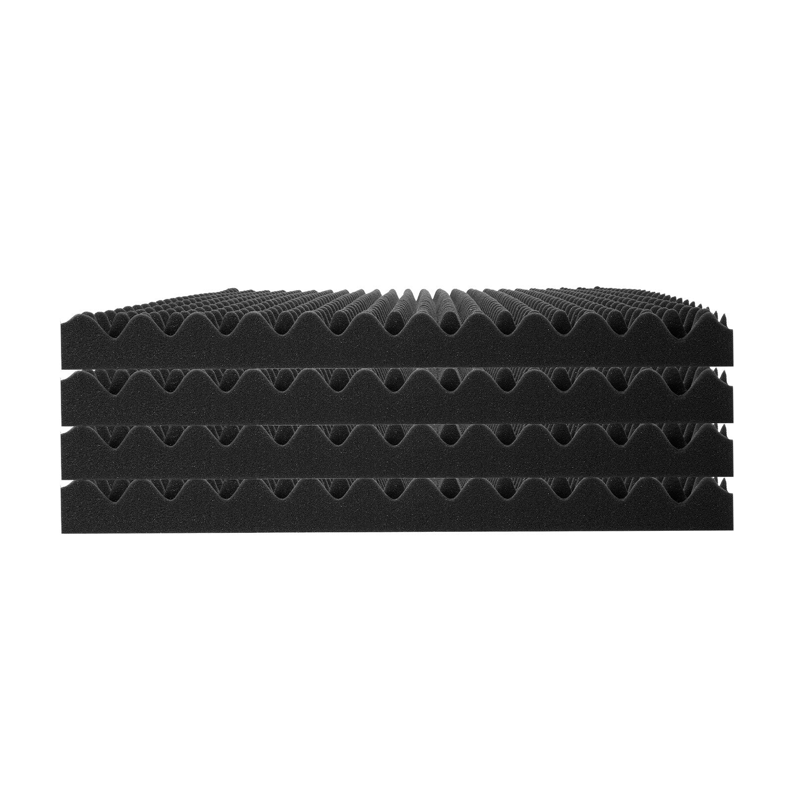 Audio Accessories: VEVOR Acoustic Foam Panels 4 Pack 48 x 24 x 2 in for Studio Wall and Ceiling