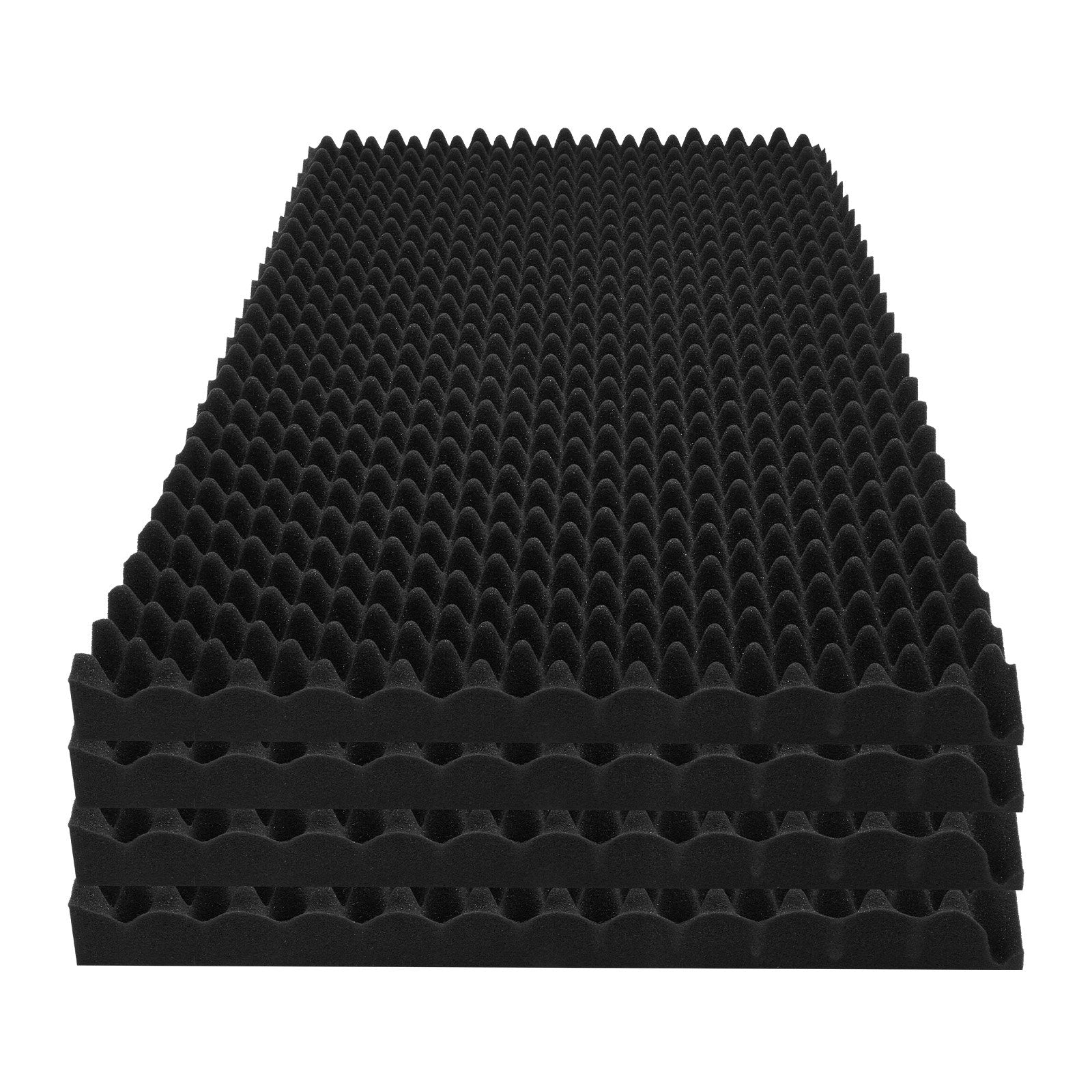 Audio Accessories: VEVOR Acoustic Foam Panels 4 Pack 48 x 24 x 2 in for Studio Wall and Ceiling