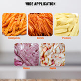 Gardening Tools: VEVOR Commercial Vegetable Fruit Chopper 1/4" Blade Heavy Duty Professional Food Dicer Kattex French Fry Cutter Onion Slicer Stainless Steel for Tomato Peppers Potato Mushroom