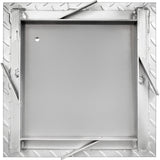 Automotive Repair & Speciality Tools: VEVOR Recessed Manhole Cover 11.8""x11.8"" Clear Opening, Galvanized Steel Drain Cover Overall Size 14.5""x14.5"", Sealed Square Manhole Cover and Frame, Steel Man Hole Lid Inspection Access for Boat/