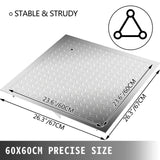 Automotive Repair & Speciality Tools: VEVOR Recessed Manhole Cover 60 x 60 cm Clear Opening, Galvanized Steel Drain Cover Overall Size 67 x 67 cm, Sealed Square Manhole Cover and Frame, Steel Man Hole Lid Inspection Access for Boat/