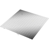 Automotive Repair & Speciality Tools: VEVOR Recessed Manhole Cover 60 x 60 cm Clear Opening, Galvanized Steel Drain Cover Overall Size 67 x 67 cm, Sealed Square Manhole Cover and Frame, Steel Man Hole Lid Inspection Access for Boat/