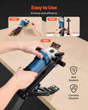Beach Towels: VEVOR Lawn Mower Blade Sharpener, 15° - 45° Adjustable Lawnmower Blade Sharpening Tool with 4 Adapter Pins, Ball Bearing Design & 25mm Enlarged Handle, Compatible with Most Angle Grinders