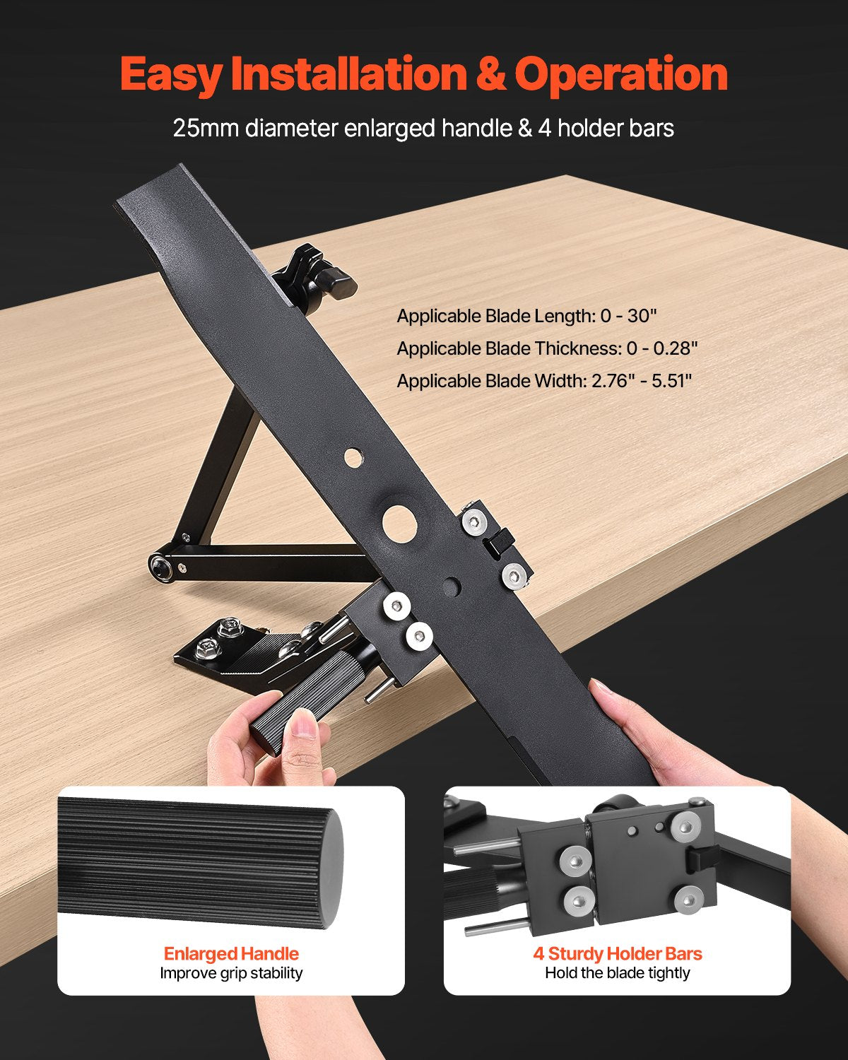 Beach Towels: VEVOR Lawn Mower Blade Sharpener, 15° - 45° Adjustable Lawnmower Blade Sharpening Tool with 4 Adapter Pins, Ball Bearing Design & 25mm Enlarged Handle, Compatible with Most Angle Grinders