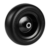 Spreaders & Wheelbarrows: VEVOR Lawn Mower Tires with Rim, 11x4-7" Tubeless Tractor Tires, 2-Pack Tire and Wheel Assemby, Flat-free PU Tire, 3.4" Centered Hub, 3/4" Bushing Size, 20 PCS Adapters for Riding Mowers Lawn Tractors