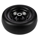 Spreaders & Wheelbarrows: VEVOR Lawn Mower Tires with Rim, 11x4-7" Tubeless Tractor Tires, 2-Pack Tire and Wheel Assemby, Flat-free PU Tire, 3.4" Centered Hub, 3/4" Bushing Size, 20 PCS Adapters for Riding Mowers Lawn Tractors