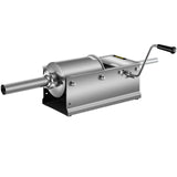 Speciality Appliances: VEVOR Manual Sausage Stuffer, 3 L / 7 LBS Horizontal Sausage Machine, Dual-Speed Meat Stuffer, Made of Food-Grade 304 Stainless Steel, Includes 5 Stuffing Tubes, for Home Kitchen Restaurant Commercial
