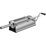 Speciality Appliances: VEVOR Manual Sausage Stuffer, 5 L / 11 LBS Horizontal Sausage Machine, Dual-Speed Meat Stuffer, Made of Food-Grade 304 Stainless Steel, Includes 5 Stuffing Tubes, for Home Kitchen Restaurant Commercia