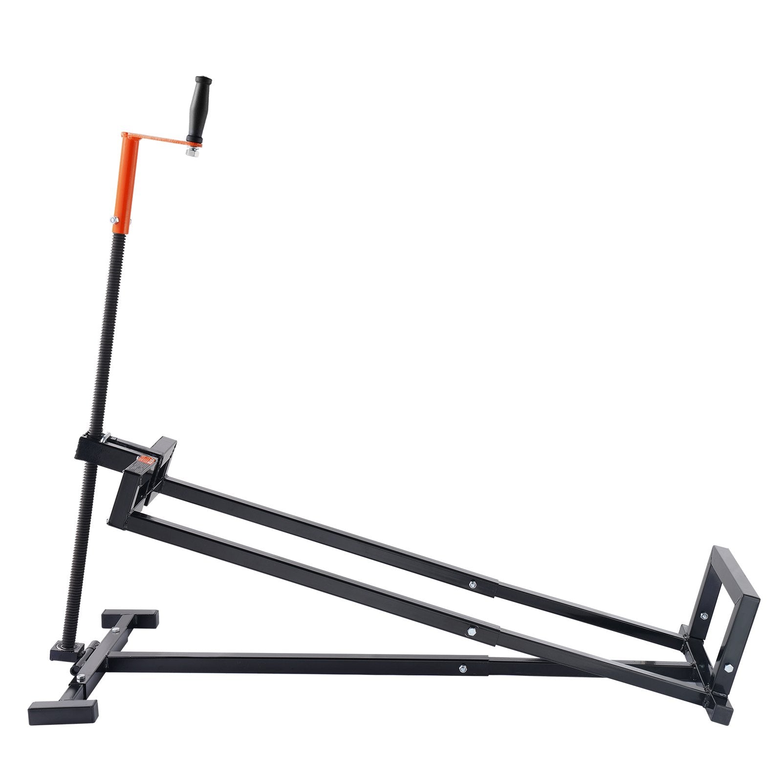 Lawn Rollers: VEVOR Ride on Lawn Mower Lift Jack, 880 Lbs Weight Capacity, Telescopic Maintenance Jack with Crank Handle & Power Tool Handle, Foldable Lawn Tractor Lifter for Lawn Mowers and Garden Tractors, Black