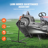 Lawn Rollers: VEVOR Ride on Lawn Mower Lift Jack, 880 Lbs Weight Capacity, Telescopic Maintenance Jack with Crank Handle & Power Tool Handle, Foldable Lawn Tractor Lifter for Lawn Mowers and Garden Tractors, Black