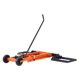 Gardening Tools: VEVOR Lawn Mower Lift with Hydraulic Jack, 500 Lbs Weight Capacity, Solid Carbon Steel Lawn Mower Lift, Adjustable Movable Lawn Lifter for Riding Tractors and Zero Turn Lawn Mowers, Orange