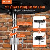 Basketball & Basketball Accessories: VEVOR Saddle Drum Throne, 560-705 mm Height Adjustable, Padded Drum Stool Seat with Anti-Slip Feet Drumsticks 227 kg Max Weight Capacity, Swivel Drum Chair for Drummers