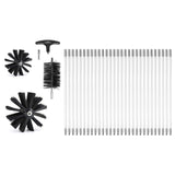 Commercial Cleaning Equipment: VEVOR 29 Pieces 12.2M Dryer Vent Cleaner Kit, Include 3 Different Sizes Flexible Lint Trap Brush, Reinforced Nylon Duct Cleaning Dryer Vent Brush, Dryer Cleaning Kit with Clamp Connectors