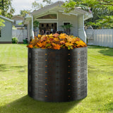 Gardening Tools: VEVOR Compost Bin 1000 L, Outdoor Expandable Composter, Easy to Setup & Large Capacity Composting Bin, Fast Creation of Fertile Soil