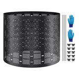 Gardening Tools: VEVOR Compost Bin 1000 L, Outdoor Expandable Composter, Easy to Setup & Large Capacity Composting Bin, Fast Creation of Fertile Soil