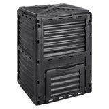 Gardening Tools: VEVOR Garden Compost Bin 300 L, BPA Free Composter, Large Capacity Outdoor Composting Bin with Top Lid and Bottom Door, Easy Assembling, Lightweight, Fast Creation of Fertile Soil
