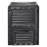 Gardening Tools: VEVOR Garden Compost Bin 300 L, BPA Free Composter, Large Capacity Outdoor Composting Bin with Top Lid and Bottom Door, Easy Assembling, Lightweight, Fast Creation of Fertile Soil