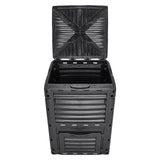 Gardening Tools: VEVOR Garden Compost Bin 300 L, BPA Free Composter, Large Capacity Outdoor Composting Bin with Top Lid and Bottom Door, Easy Assembling, Lightweight, Fast Creation of Fertile Soil