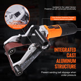 Gardening Tools: VEVOR Pipe Tube Polisher Sander, 1300W Pipe Belt Sander with 6 Variable Speeds 1100-3200rpm, Professional Belt Sander Grinding Machine with 3PCS Sanding Belts for Burnishing Finishing Rust Removal