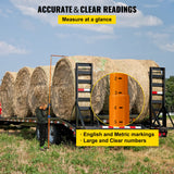Measuring Tools & Sensors: VEVOR Load Height Measuring Stick, 15\' Sturdy Fiberglass Truck Height Stick with Adjustable Pole, Non-conductive Truck Height Measuring Stick with Carrying Bag, Height Stick for Trucks, Car Haulers