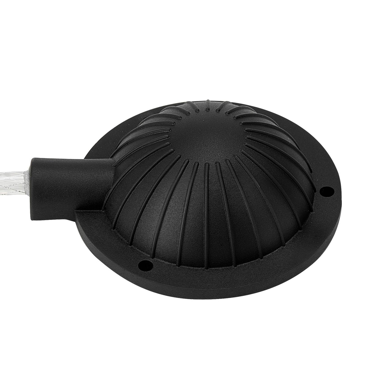 Drain Cleaner Machine 15m x 8mm, Sewer Snake Auger with 228RPM Electric Drill, Manual Feed Drain Cleaning Machine with 6 Cutters & Air-activated Foot Switch for 50mm to 100mm Pipes