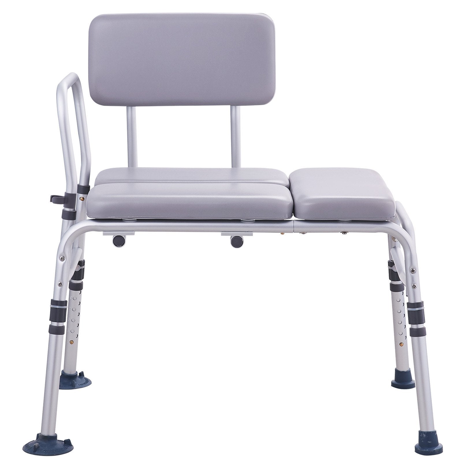 Cat Scratchers: VEVOR Tub Transfer Bench for Bathtub 500lbs, Shower Seats for Adults, Lightweight Shower Bench for Elderly and Disabled with Padded Seat,  Non-Slip Bath Seats with Armrest and Reversible Backrest
