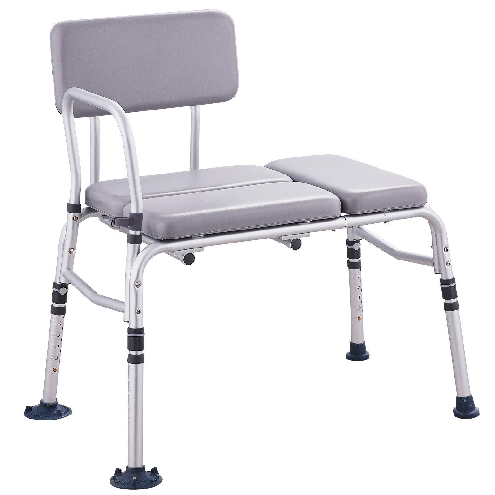 Cat Scratchers: VEVOR Tub Transfer Bench for Bathtub 500lbs, Shower Seats for Adults, Lightweight Shower Bench for Elderly and Disabled with Padded Seat,  Non-Slip Bath Seats with Armrest and Reversible Backrest