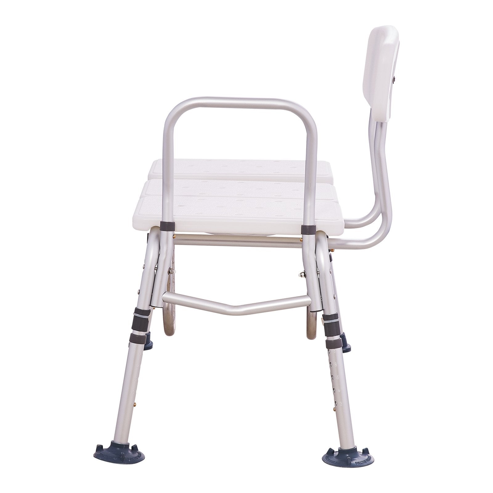 Pool Toys & Inflatables: VEVOR Tub Transfer Bench Bathtub Shower Seat for Senior Height Adjustable 400LBS