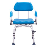 Cat Scratchers: VEVOR Swivel Shower Chair 360 Degree, Adjustable Shower Seat with Pivoting Arms & Padded Bath Seat for Inside Shower or Tub, Non-Slip Rotating Bathtub Chair for Elderly Disabled, 300LBS Capacity