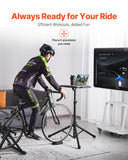 Exercise Bikes: VEVOR Stationary Cycling Desk Bike Trainer Fitness Desk with Triangle Support