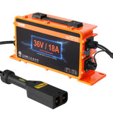 Fuel & Exhaust: VEVOR 18 AMP Golf Cart Smart Battery Charger for EZGO D-Style IP67 ETL