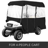 Traffic Control & Parking Tools: VEVOR 4 Passenger Golf Cart Cover Driving Enclosure Waterproof Roll-up Door