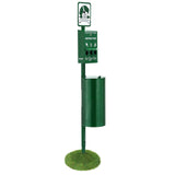 Food Storage: VEVOR Dog Waste Station 11.5 Gallons Outdoor Dog Poop Station with 600 Bags