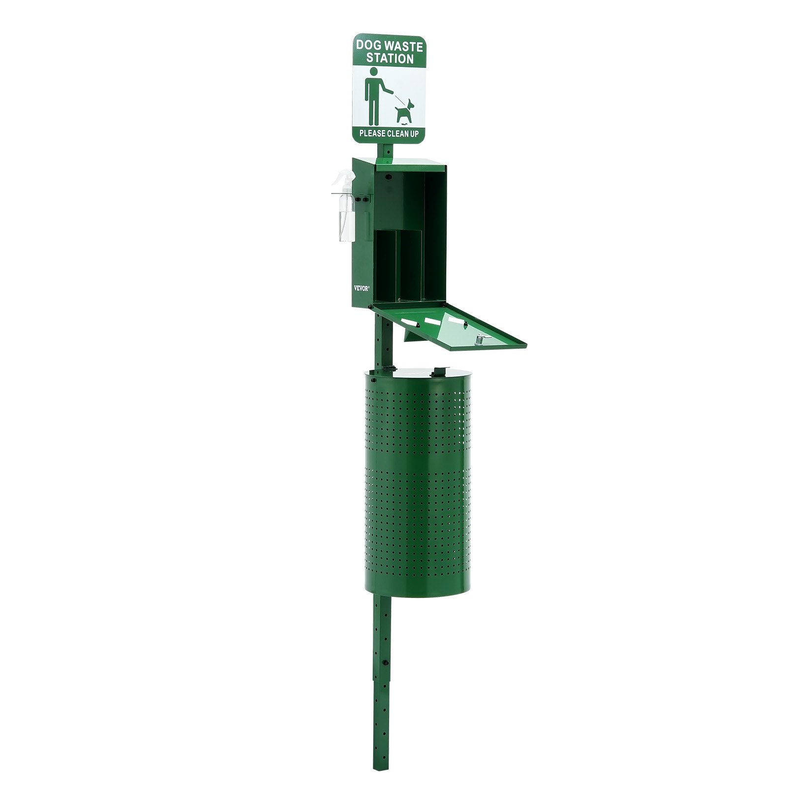 Food Storage: VEVOR Dog Waste Station with 600 Dog Poop Bags Commercial Park Pet Poop Station