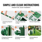 Food Storage: VEVOR Dog Waste Station with 600 Dog Poop Bags Commercial Park Pet Poop Station