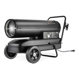 Fuel & Exhaust: VEVOR 100000Btu Kerosene/Diesel Forced Air Torpedo Space Heater with Thermostat