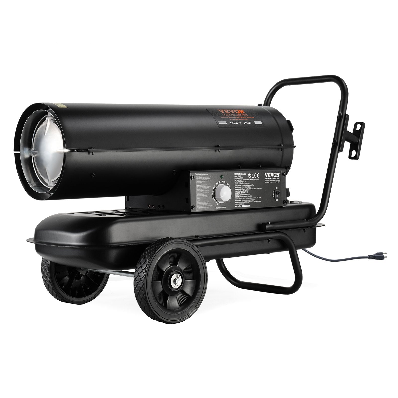 Fountain & Ponds Accessories: VEVOR Portable Kerosene Forced Air Heater 70000 BTU Indoor Outdoor Use 5gal Tank