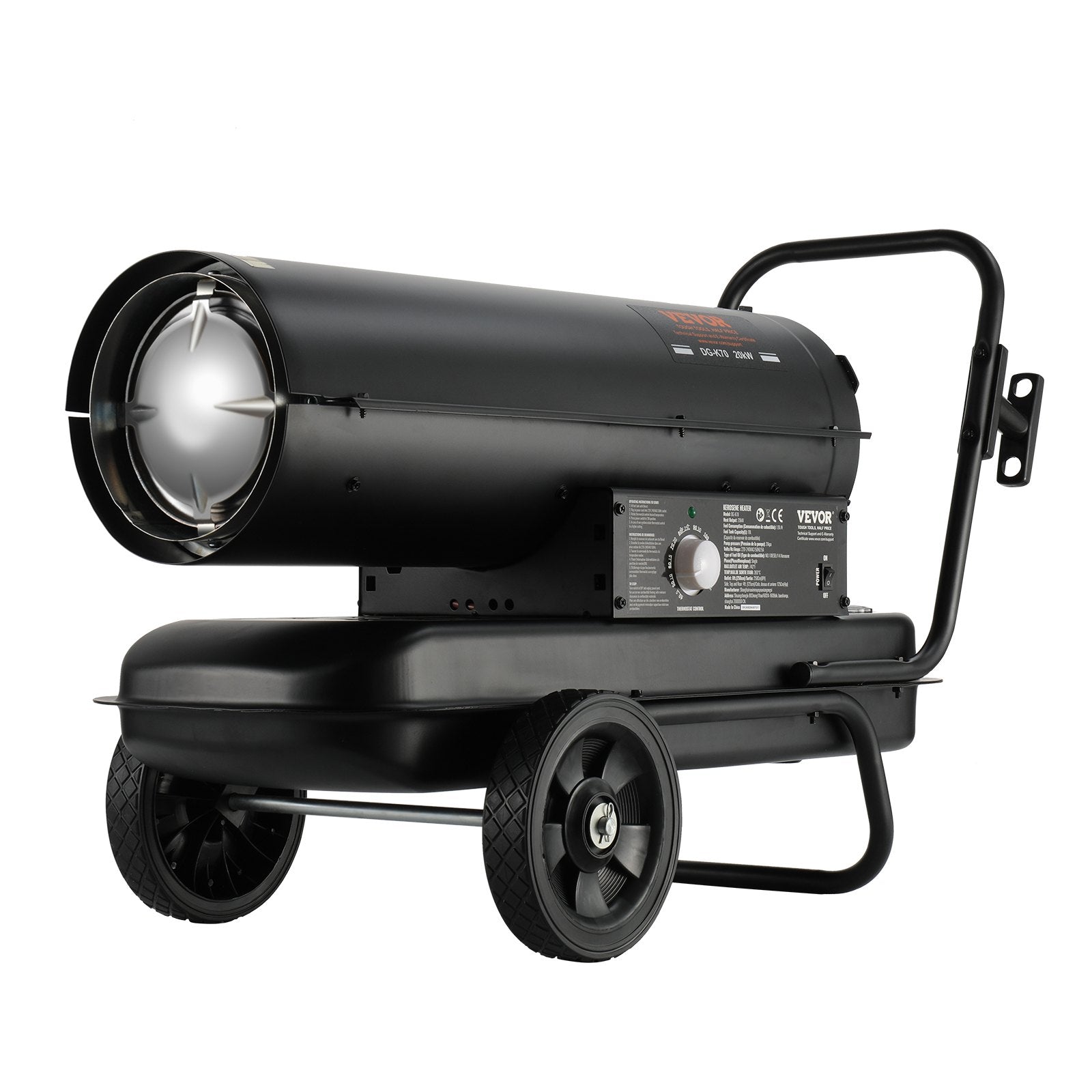 Fountain & Ponds Accessories: VEVOR Portable Kerosene Forced Air Heater 70000 BTU Indoor Outdoor Use 5gal Tank