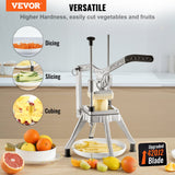 Gardening Tools: VEVOR Commercial Chopper Commercial Vegetable Chopper with 4 Blades Fruits Dicer