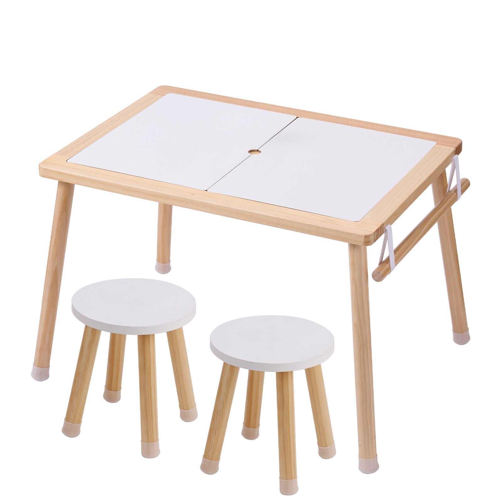 Outdoor Play Equipment: VEVOR Kids Sensory Table & Chair Set Sand Water Play Table with 2 Storage Bins