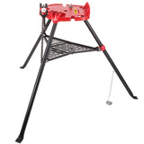 Camera Accessories: VEVOR Tripod Pipe Chain Vice Stand 1/8" to 6" w/ Steel Legs & Rubber Mounts Bib