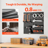 Audio Accessories: VEVOR Metal Pegboard Panels609.6 x 304.8 mm2 Panels Wall Organizer for Home