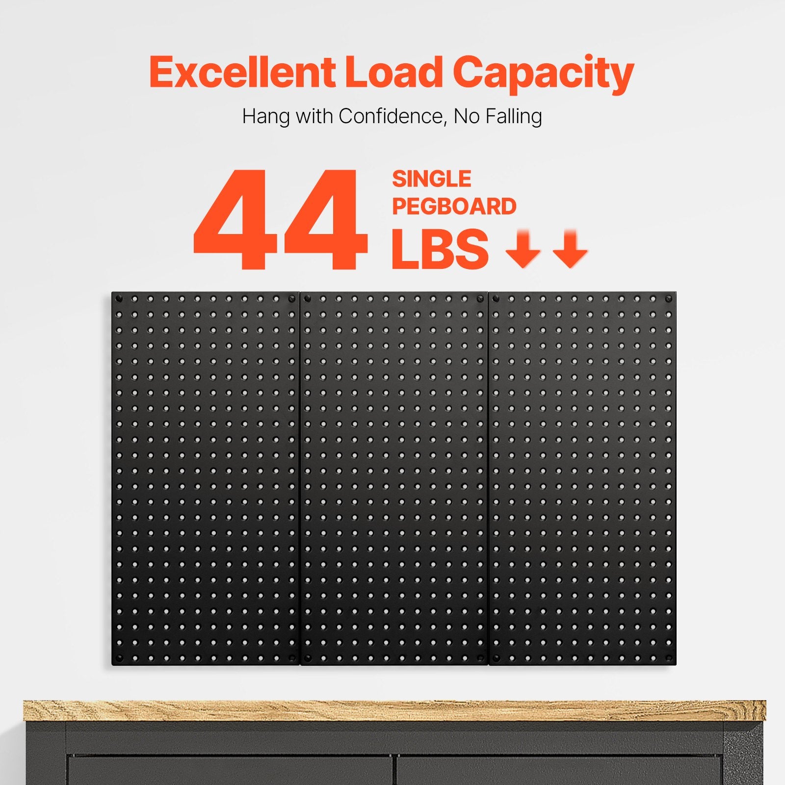 Audio Accessories: VEVOR Metal Pegboard Panels609.6 x 304.8 mm3 Panels Wall Organizer for Home