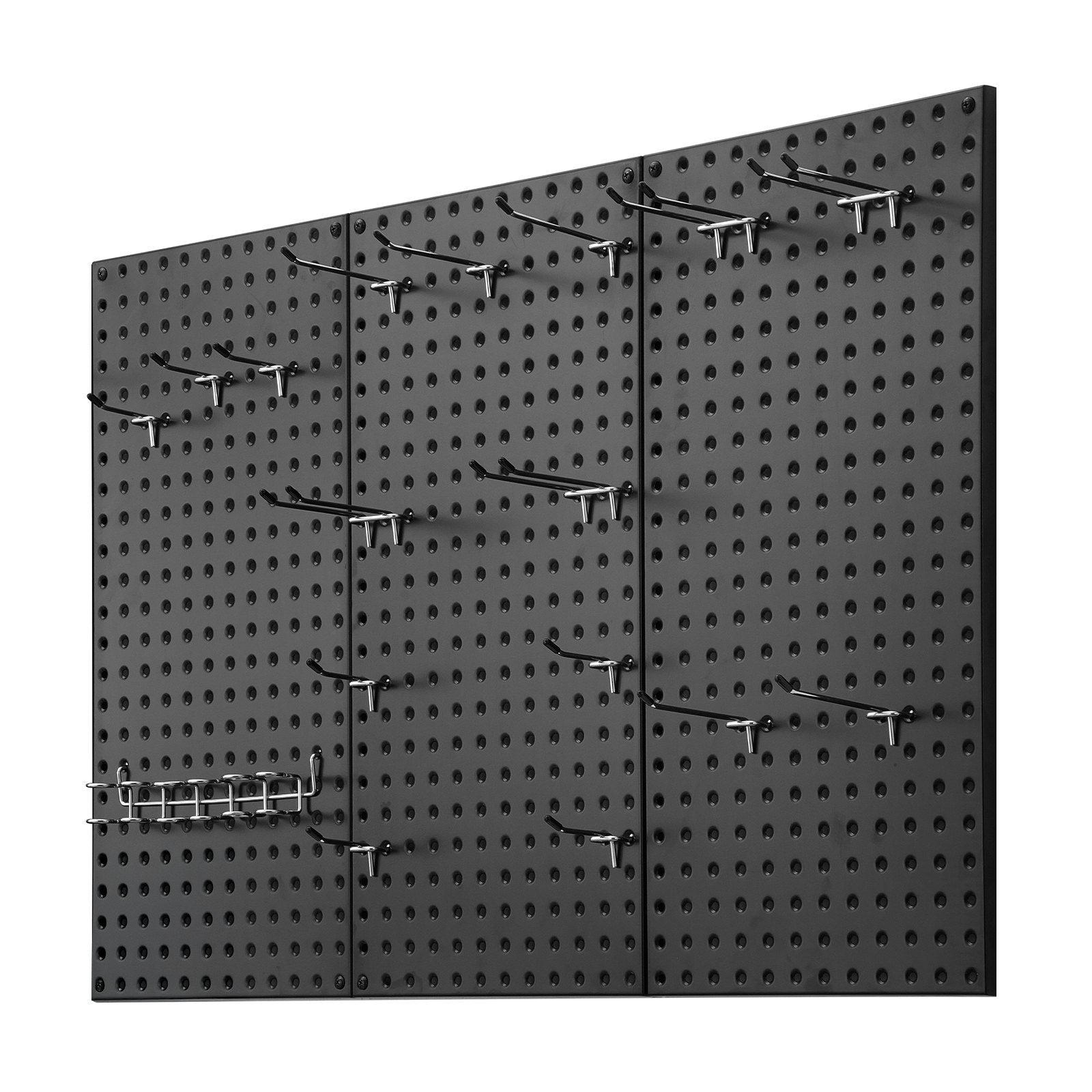 Audio Accessories: VEVOR Metal Pegboard Panels609.6 x 304.8 mm3 Panels Wall Organizer for Home