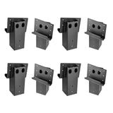 Automotive Repair & Speciality Tools: VEVOR Deer Blind Brackets, Outdoor 3.6x3.6 Platform Bracket, Fit 3.5x3.5 In / 88.9x88.9 mm Lumber, 2204lbs/1000kg Capacity Steel Elevator Brackets for Deer Stand, Hunting Blinds, Shooting Shack, 8 Pcs