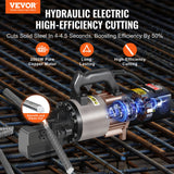 Chainsaws: VEVOR 2000W Electric Hydraulic Rebar Cutter Cutting up to 1.1 Inch 5-28mm