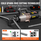 Chainsaws: VEVOR 2000W Electric Hydraulic Rebar Cutter Cutting up to 1.1 Inch 5-28mm